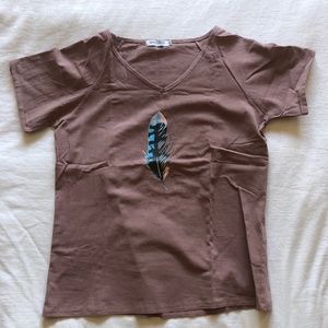 Feather Tee Shirt